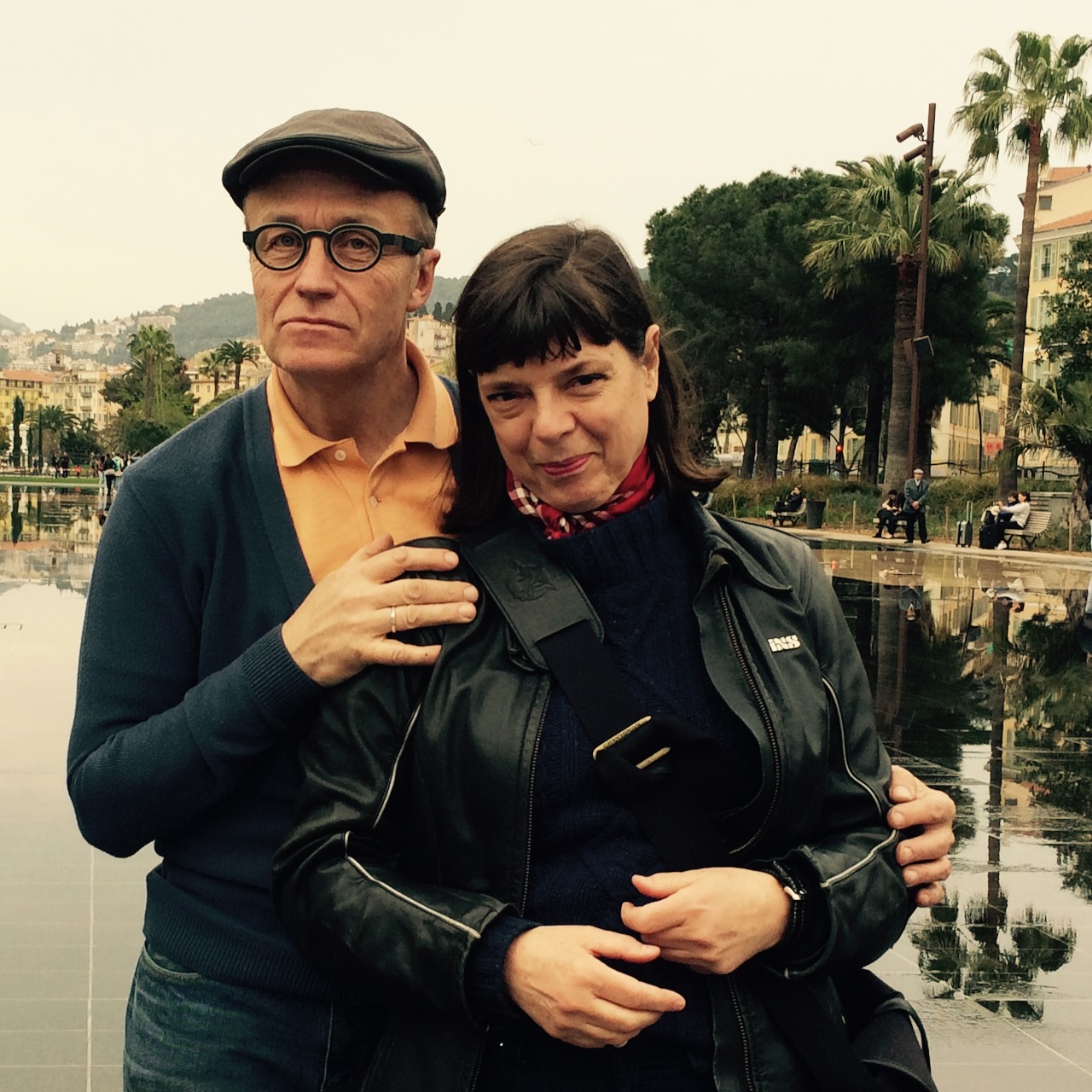 Duo d'artistes contemporains
